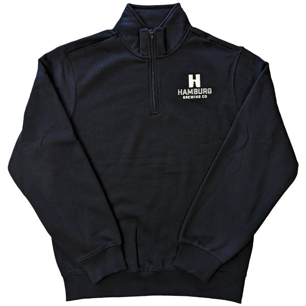 Black Quarter Zip Sweatshirt