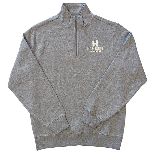 Grey Quarter Zip Sweatshirt