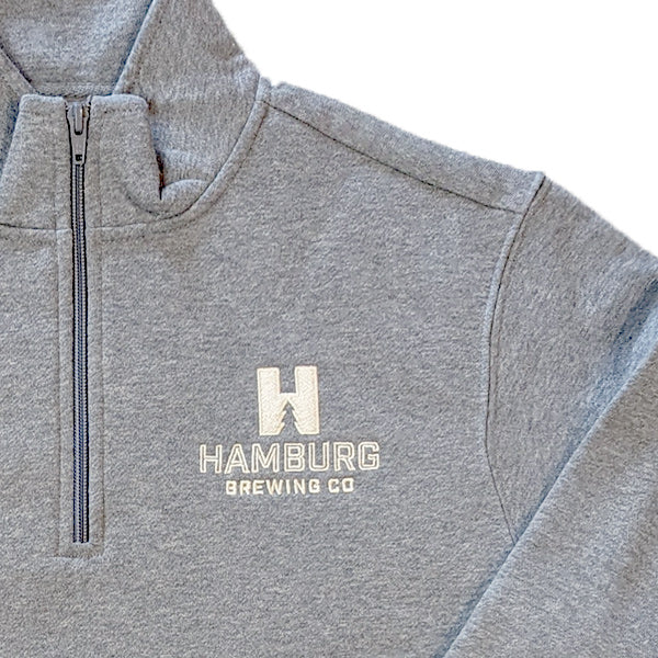 Grey Quarter Zip Sweatshirt