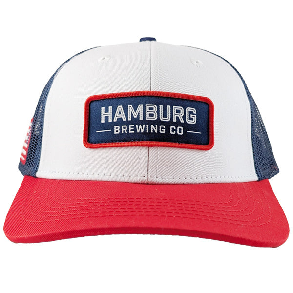 Red White and Blue Snapback Hat